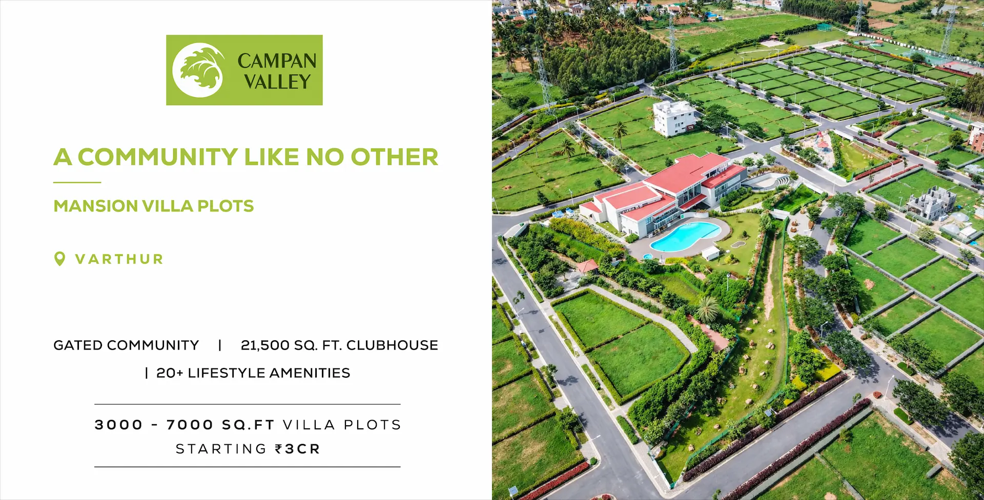 Campan Valley gated community entrance